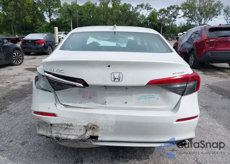 2022 Honda Civic Sport из США, поврежденный, VIN 2HGFE2F55NH610717